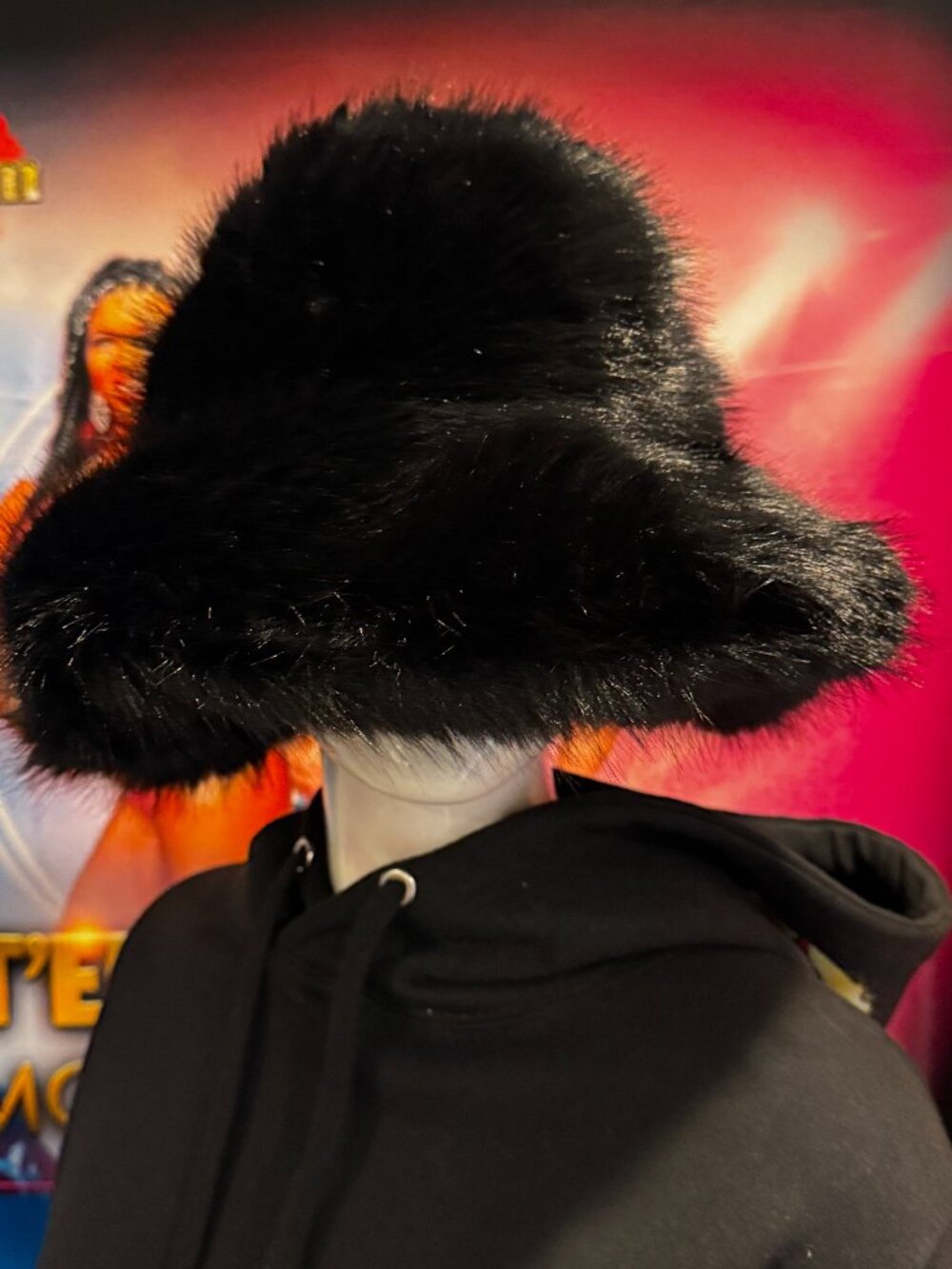 Black Fur Hat